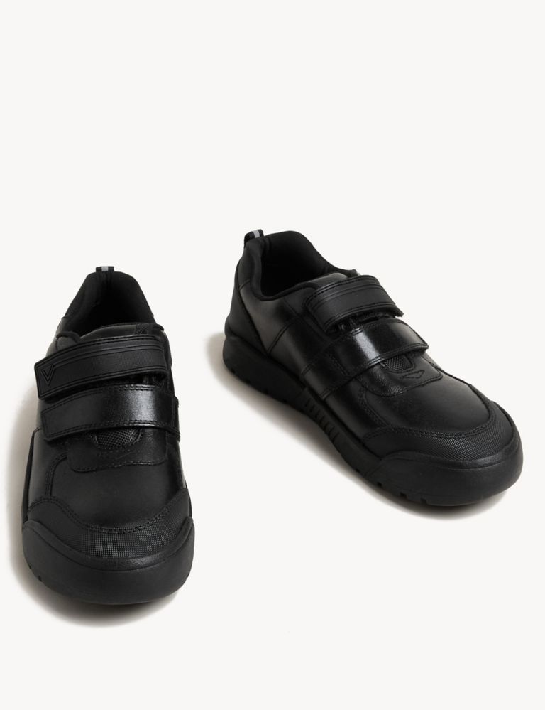 Kids' Leather Freshfeet™ School Shoes (13 Small - 9 Large) 2 of 5