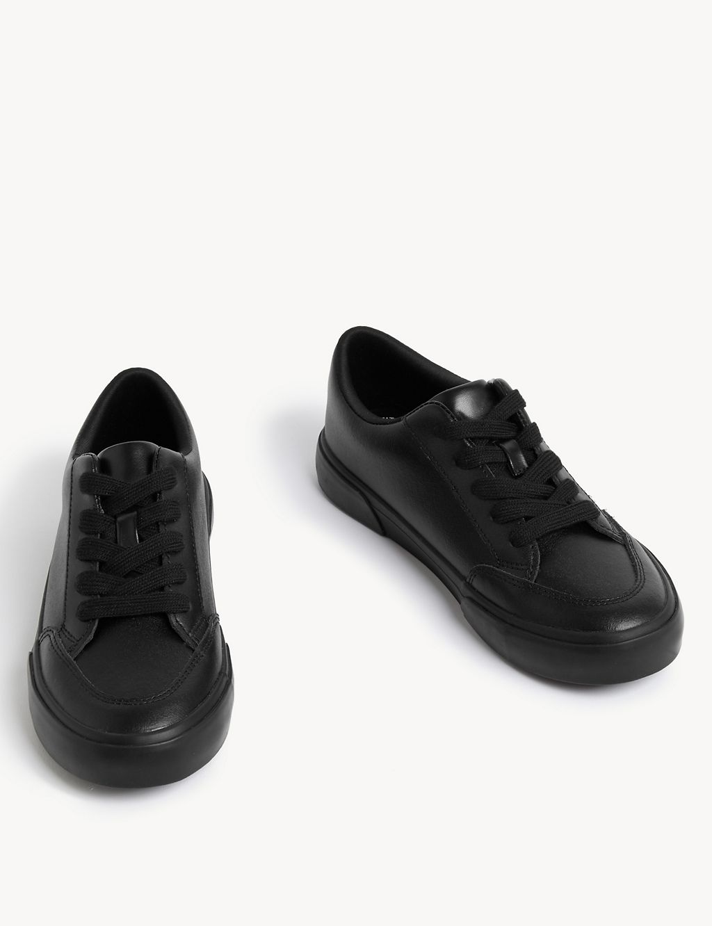 Kids' Leather Freshfeet™ School Shoes (2½ Large - 9 Large) 1 of 5
