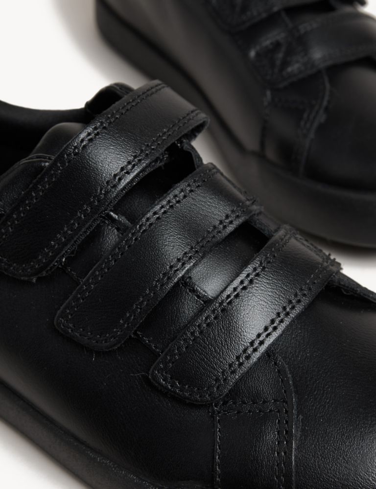 Kids' Leather Freshfeet™ School Shoes (2½ Large - 9 Large) 3 of 4