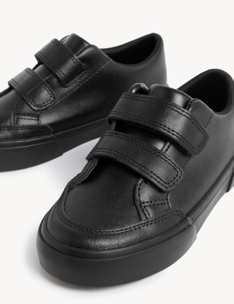 Kids' Leather Freshfeet™ School Shoes (8 Small - 2 Large) 3 of 5