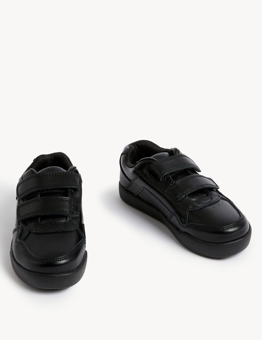 Kids' Leather Freshfeet™ School Shoes (8 Small - 2 Large) 1 of 5