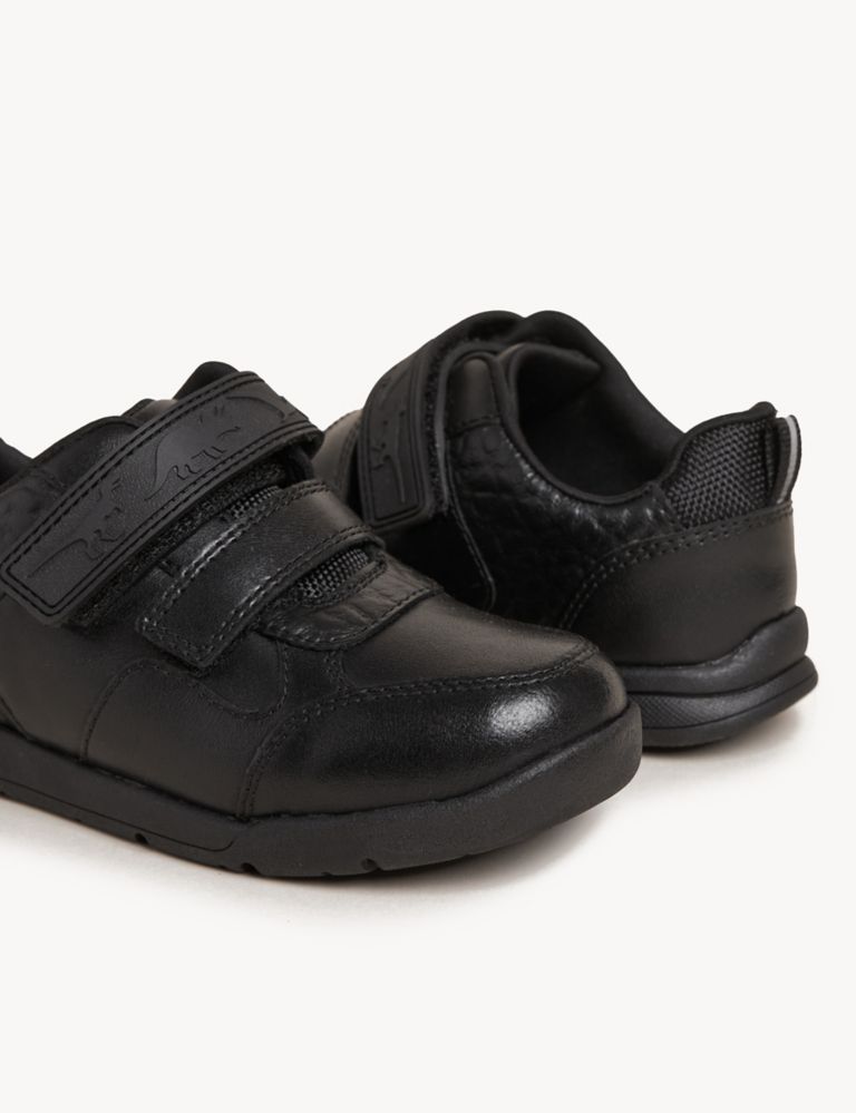 Kids' Leather Freshfeet™ School Shoes (8 Small - 2 Large) 3 of 5
