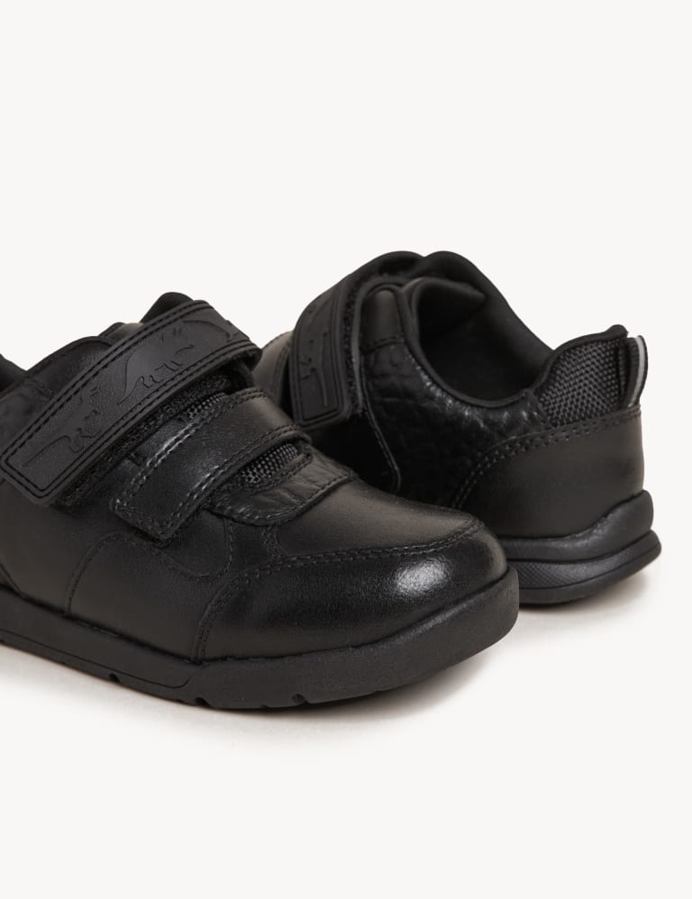 Kids' Leather Freshfeet™ School Shoes (8 Small - 2 Large) 3 of 5