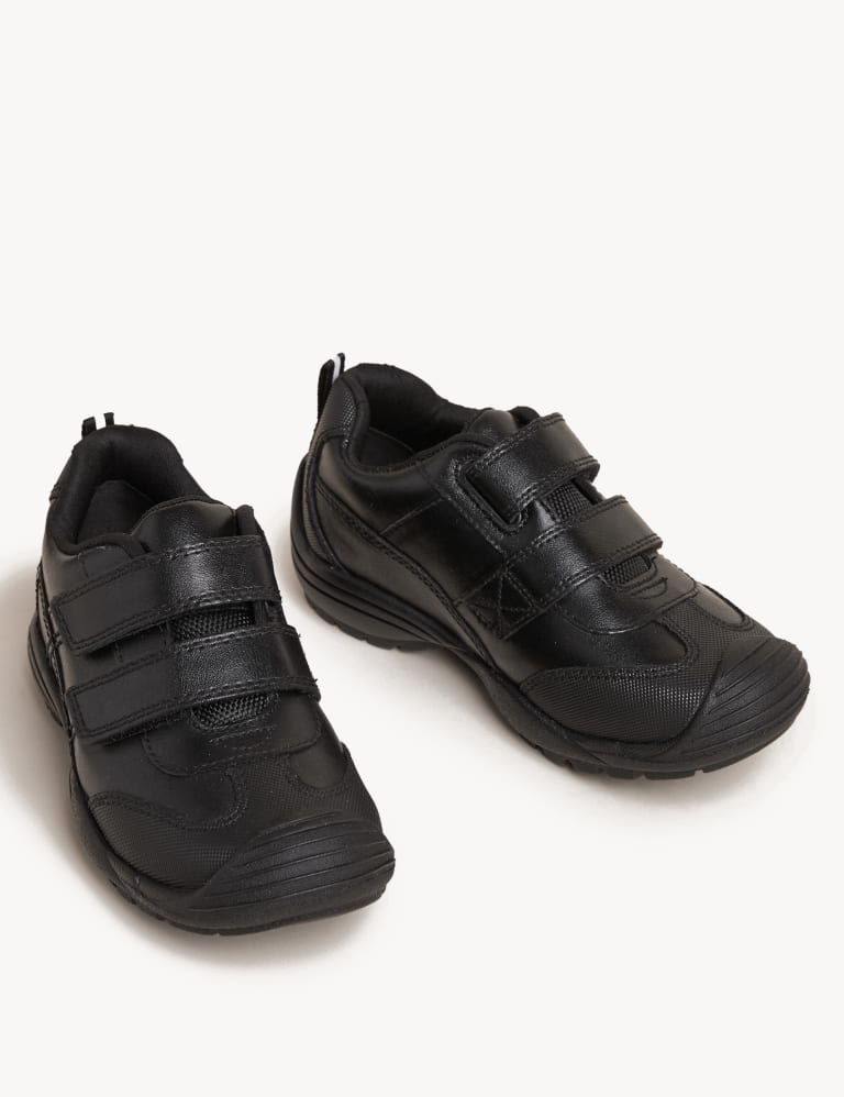 Kids Leather Freshfeet School Shoes 8 Small 2 Large M S