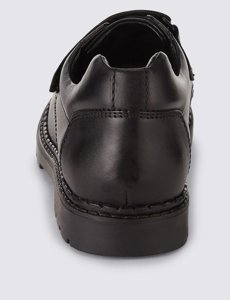 Kids' Leather Freshfeet™ School Shoes 2 of 4