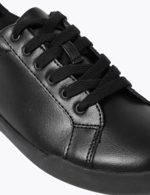 polishable black trainers