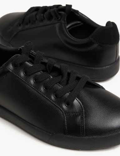 Kids' Leather Freshfeet™ Trainers (2½ - 9 Large) 3 of 4