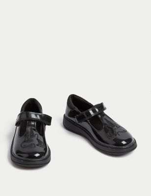 Kids' Leather Freshfeet™ Unicorn School Shoes (8 Small - 2 Large) Image 2 of 6