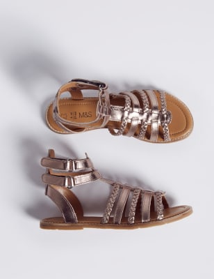 Girls best sale gladiator sandals