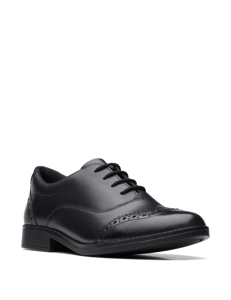 Clarks girls lace up shoes cheap