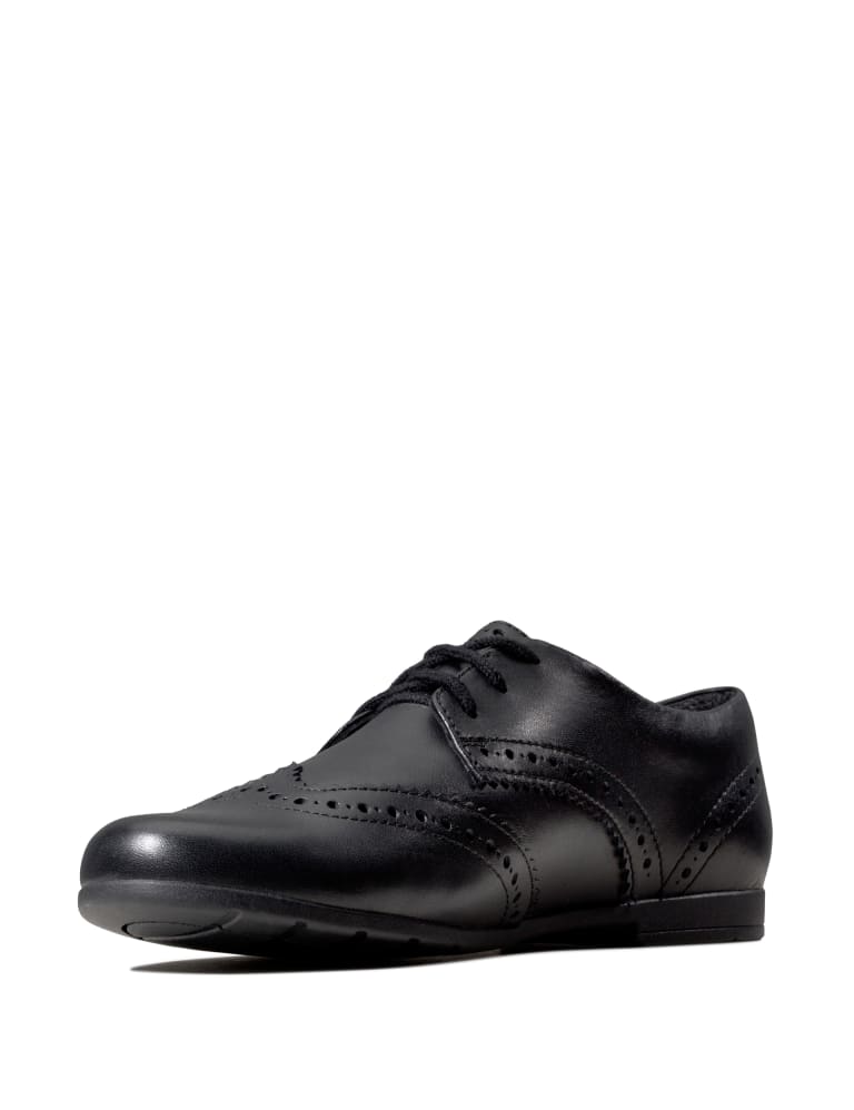 Clarks girls brogues discount
