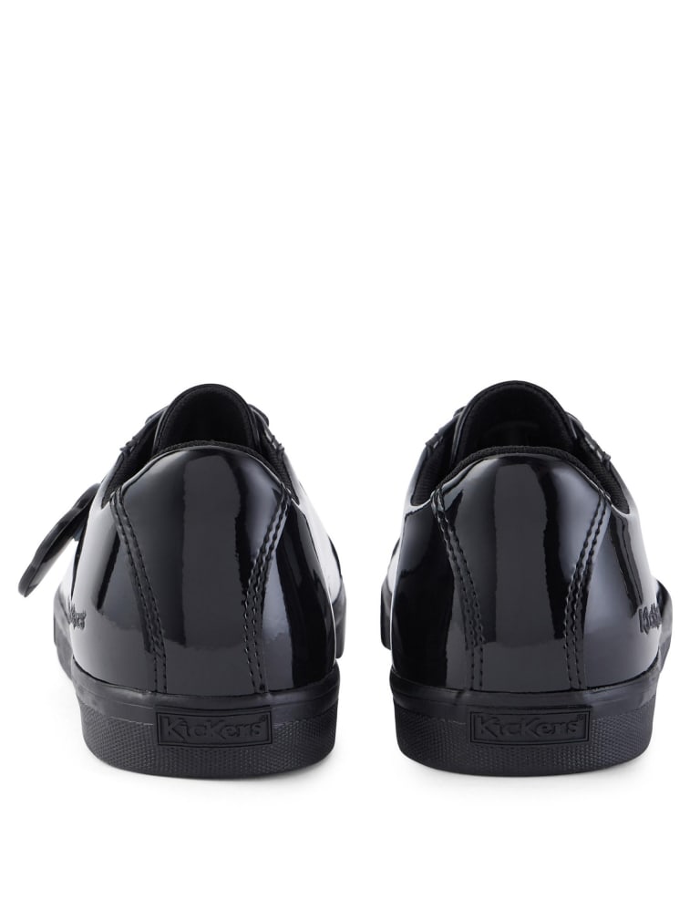 Kids Leather Lace School Shoes Kickers M S