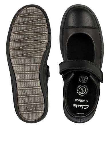 Kids' Leather Light Up Mary Jane Shoes (Kid size 10-2.5) 2 of 5