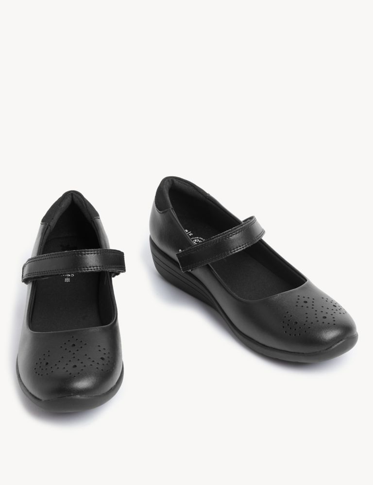 Kids' Leather Mary Jane School Shoes (13 Small - 7 Large) 2 of 5