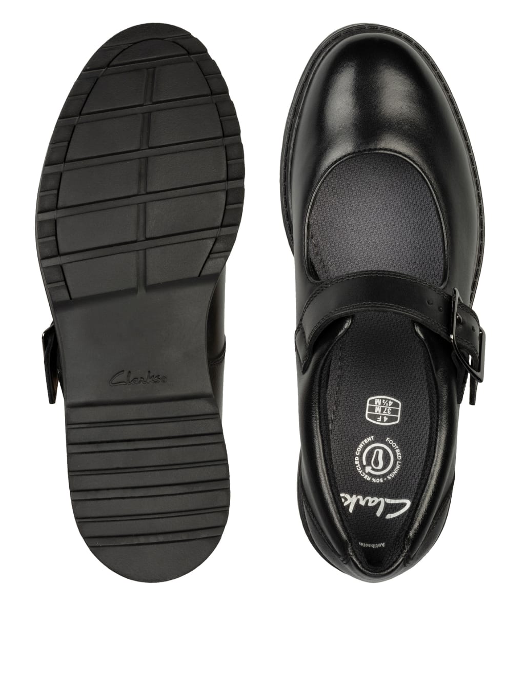 Kids' Leather Mary Jane Shoes (Youth size 3-7) 1 of 6