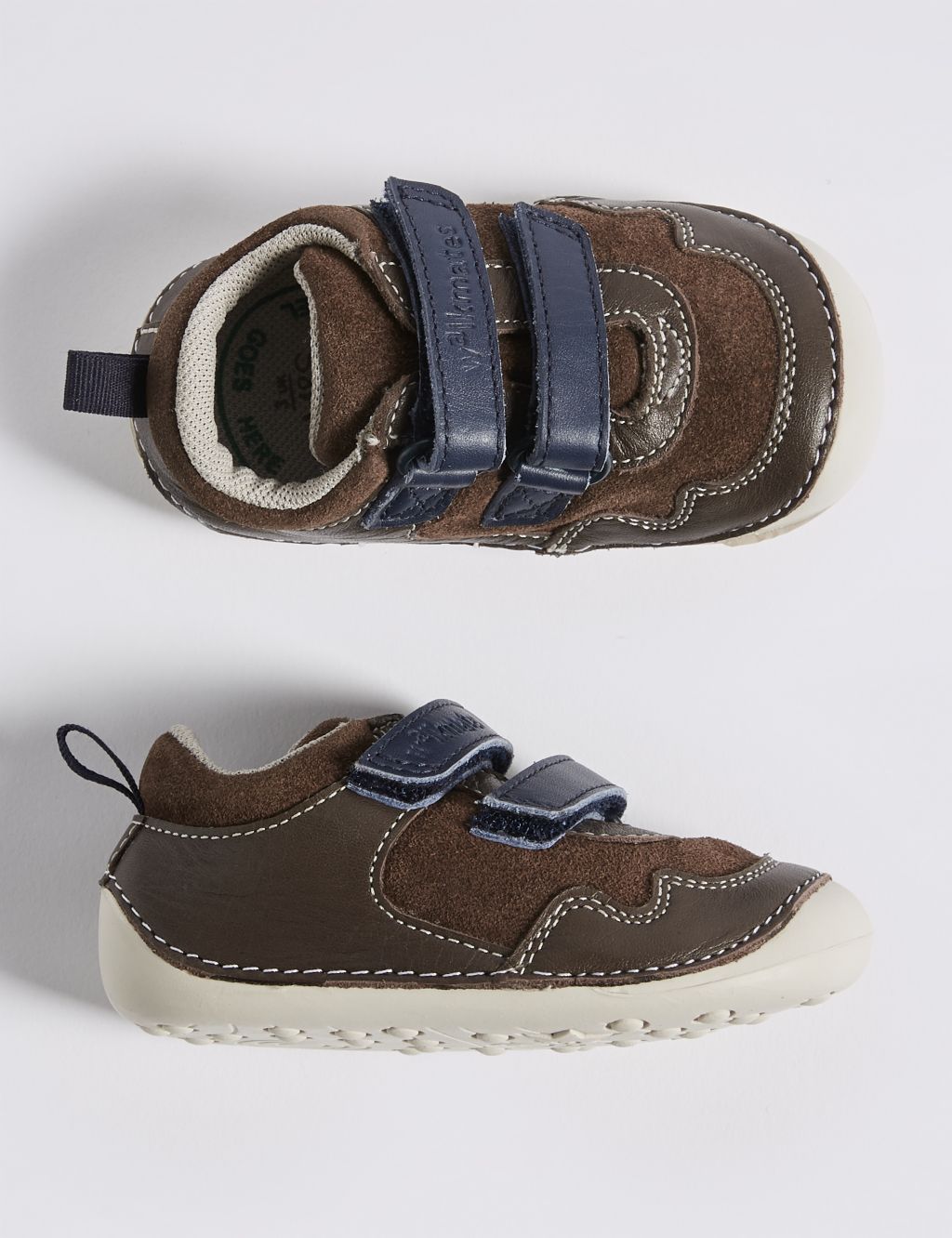 Kids’ Leather Pre Walker Shoes (2 Small - 5 Small) 1 of 5