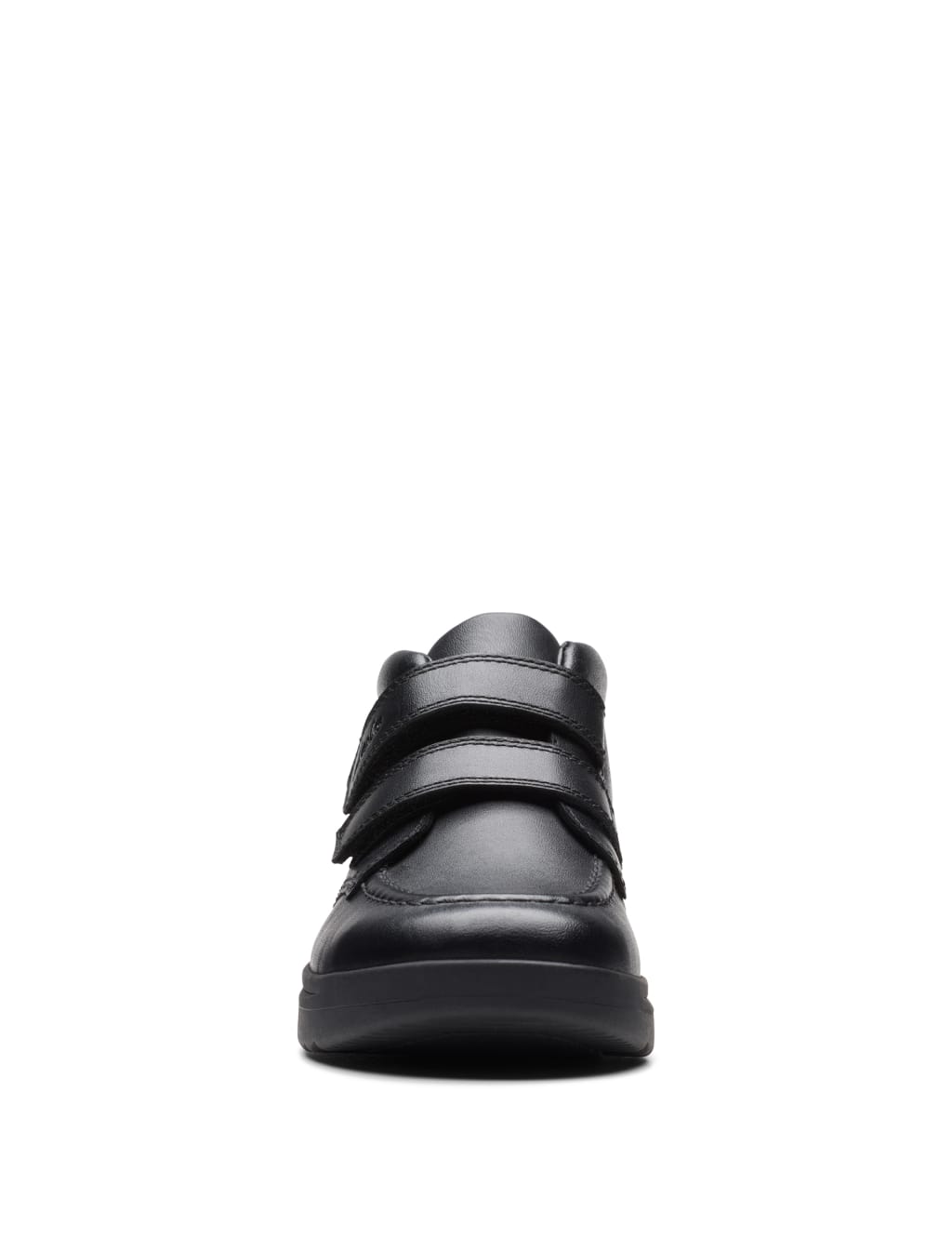 Kids Leather Riptape Ankle Boots 8 Small 2 Large CLARKS M S