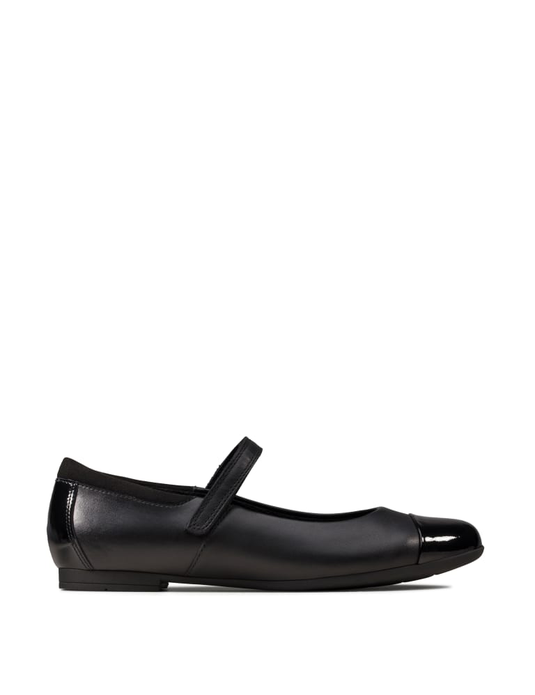 Kids Leather Riptape Mary Jane Shoes 3 Small 8 Small CLARKS