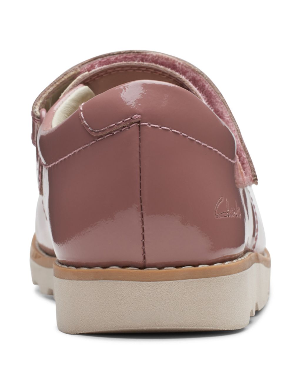 Kids' Leather Riptape Mary Jane Shoes (7 Small - 12½ Small) 2 of 4