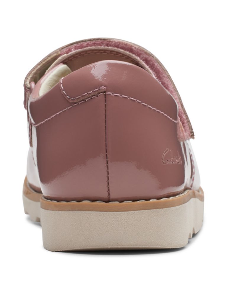Kids' Leather Riptape Mary Jane Shoes (7 Small - 12½ Small) 3 of 4