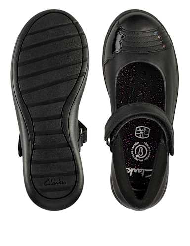 Kids' Leather Riptape Mary Jane Shoes (Kid size 10-2.5) 2 of 5