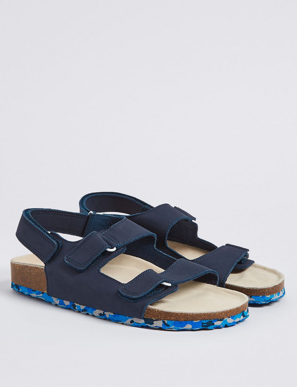 Kids’ Leather Riptape Sandals (13 Small - 7 Large) 3 of 4