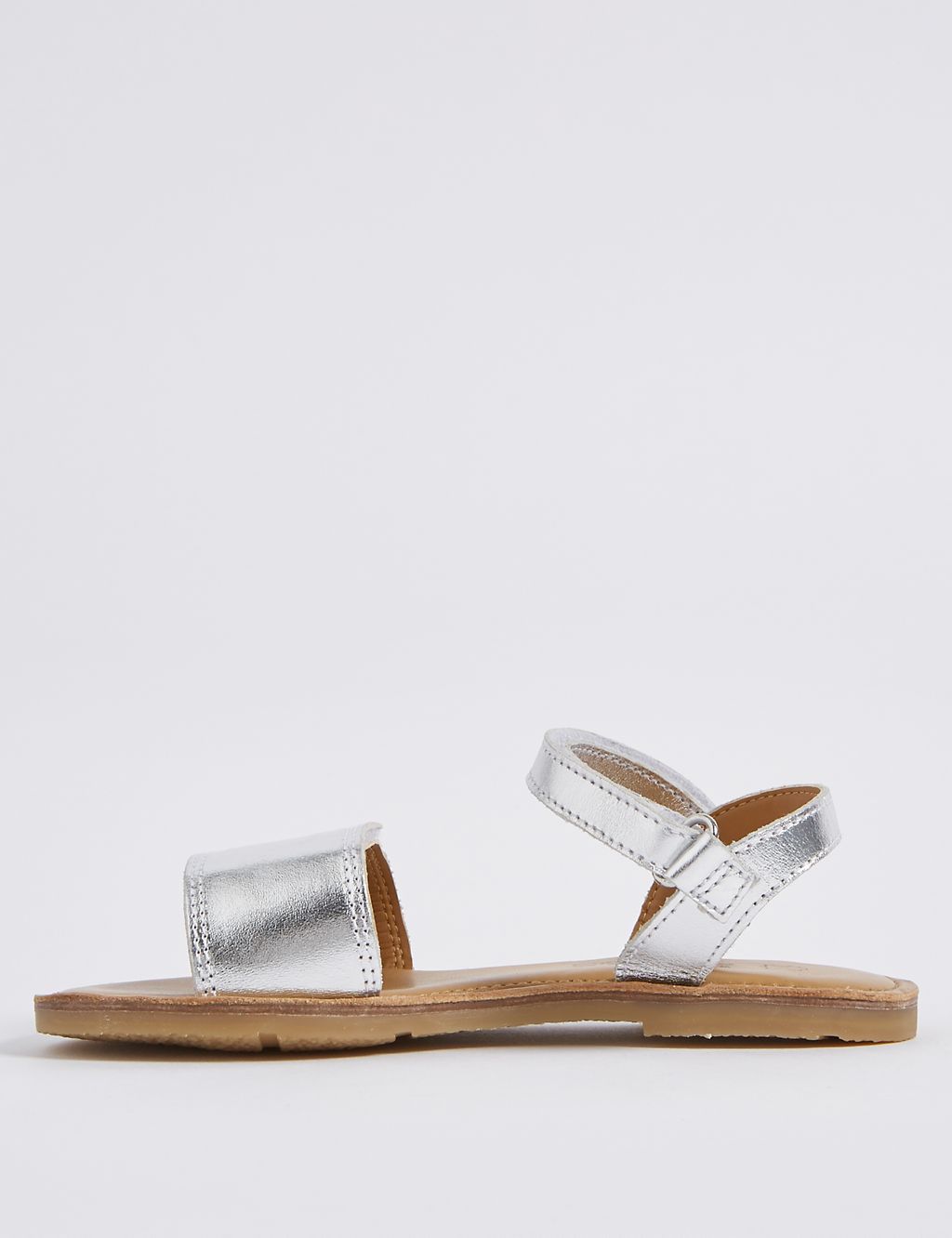 Kids’ Leather Riptape Sandals 2 of 5