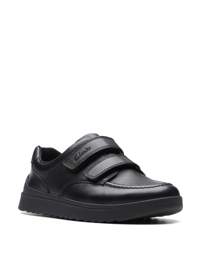 Clarks boys 2025 black school shoes
