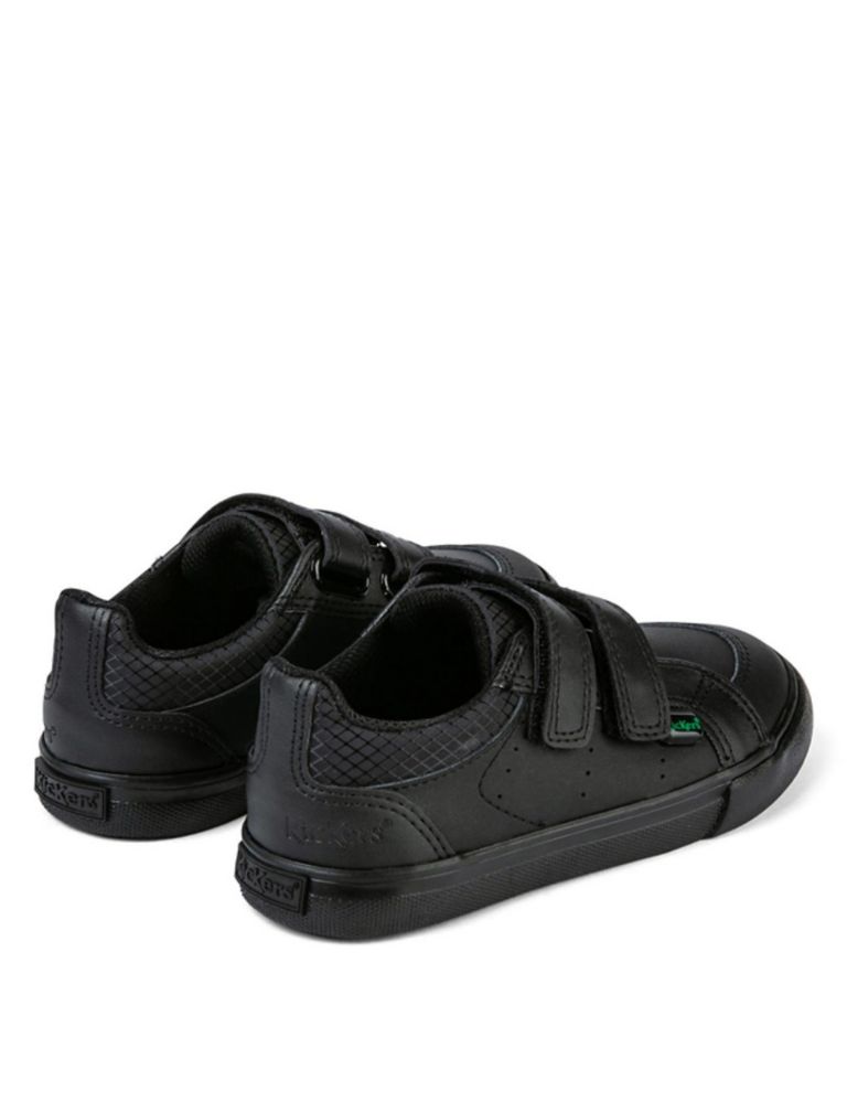 Kids' Leather Riptape School Shoes 4 of 5