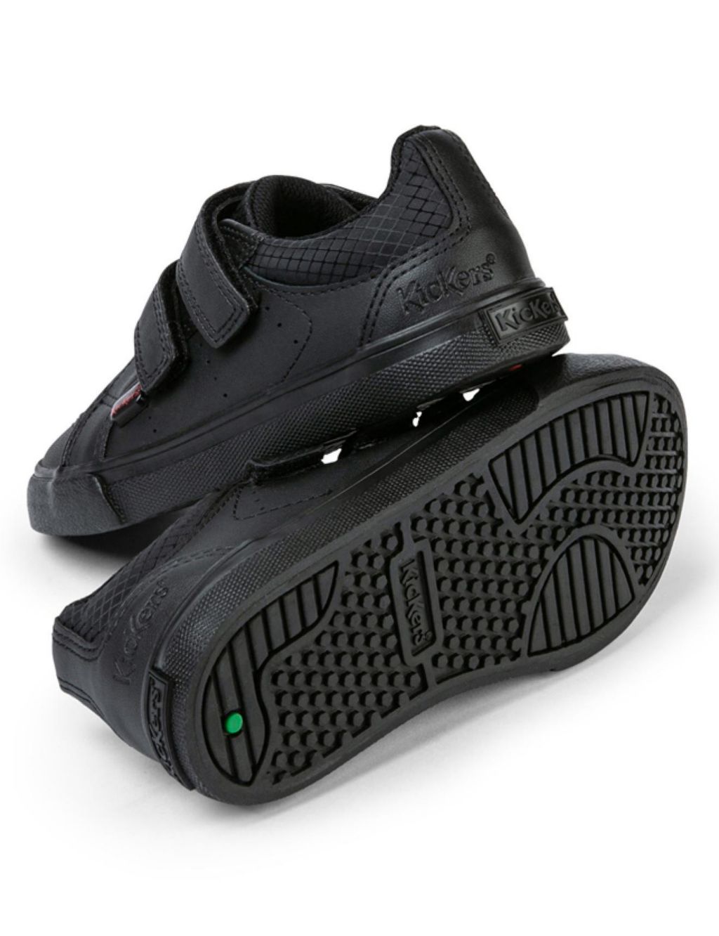 Kids' Leather Riptape School Shoes 5 of 5
