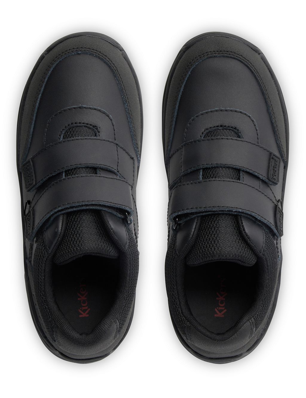 Kids' Leather Riptape School Shoes 5 of 6