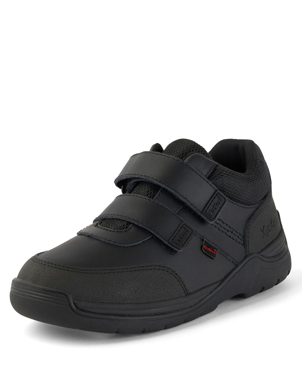 Kids' Leather Riptape School Shoes 6 of 6