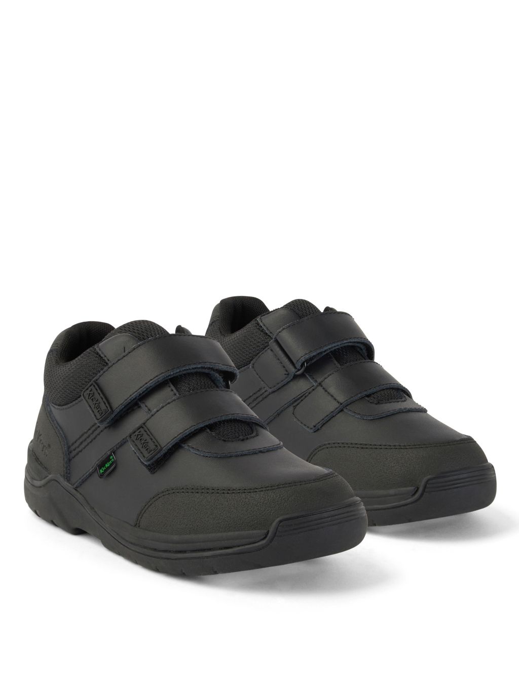Kids' Leather Riptape School Shoes 1 of 6