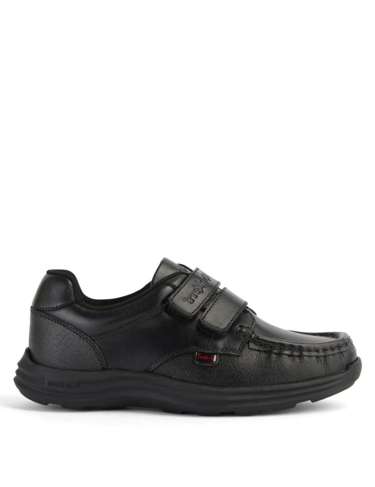 Kids' Leather Riptape School Shoes 1 of 5