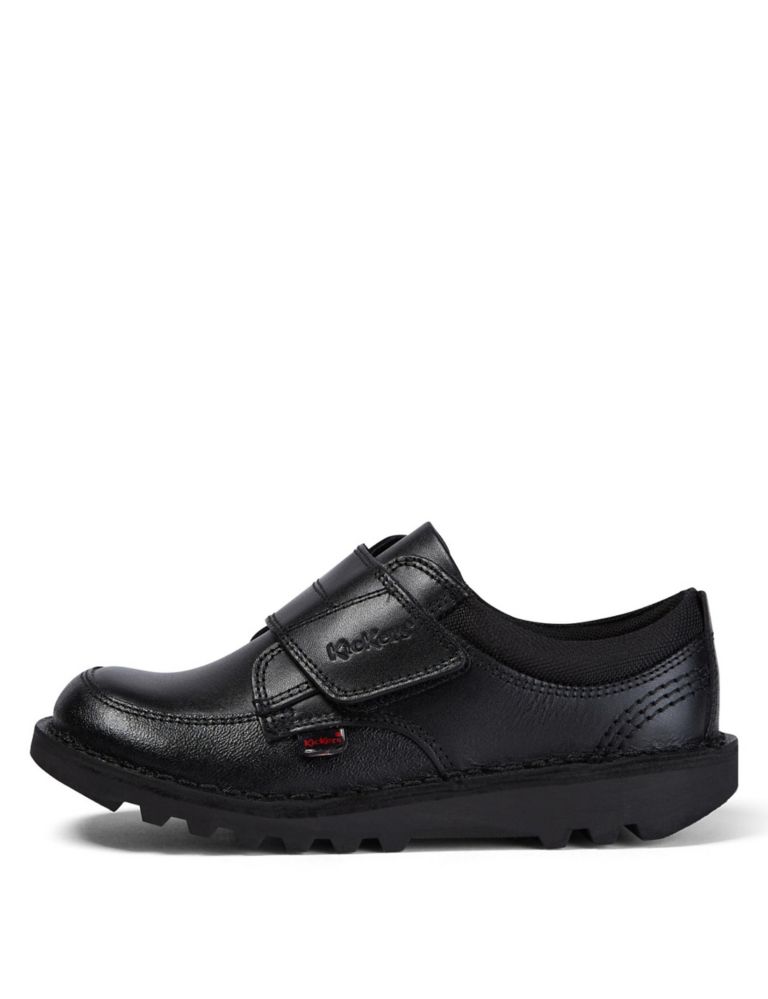 Kids' Leather Riptape School Shoes 1 of 5