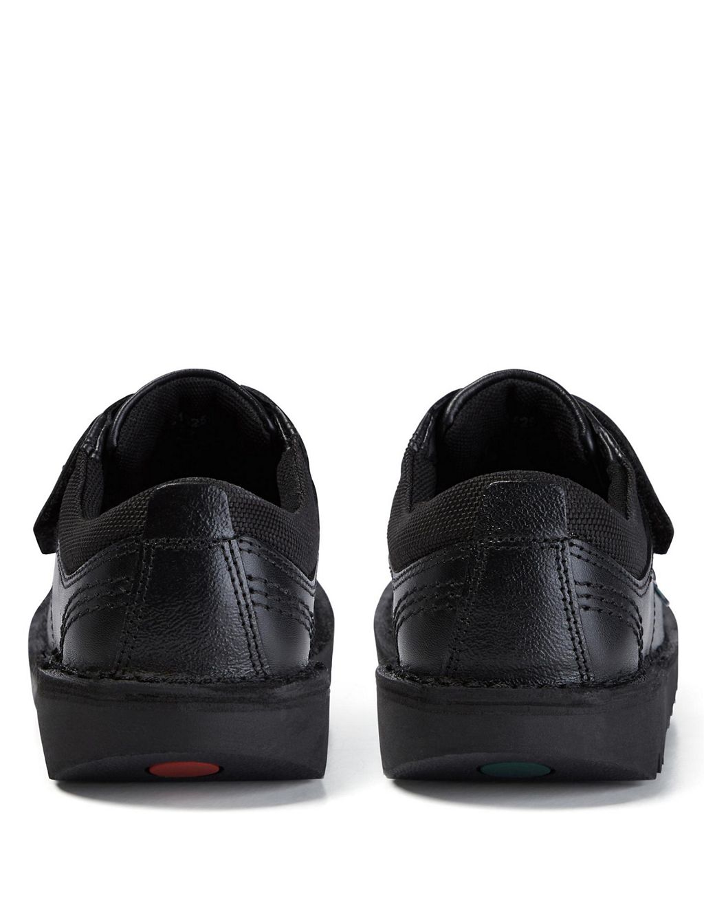 Kids' Leather Riptape School Shoes 2 of 5
