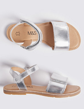Kids’ Leather Sandals (5 Small - 12 Small) Image 2 of 5