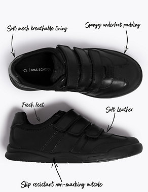 Kids’ Leather School Shoes (13 Small - 9 Large) Image 2 of 5