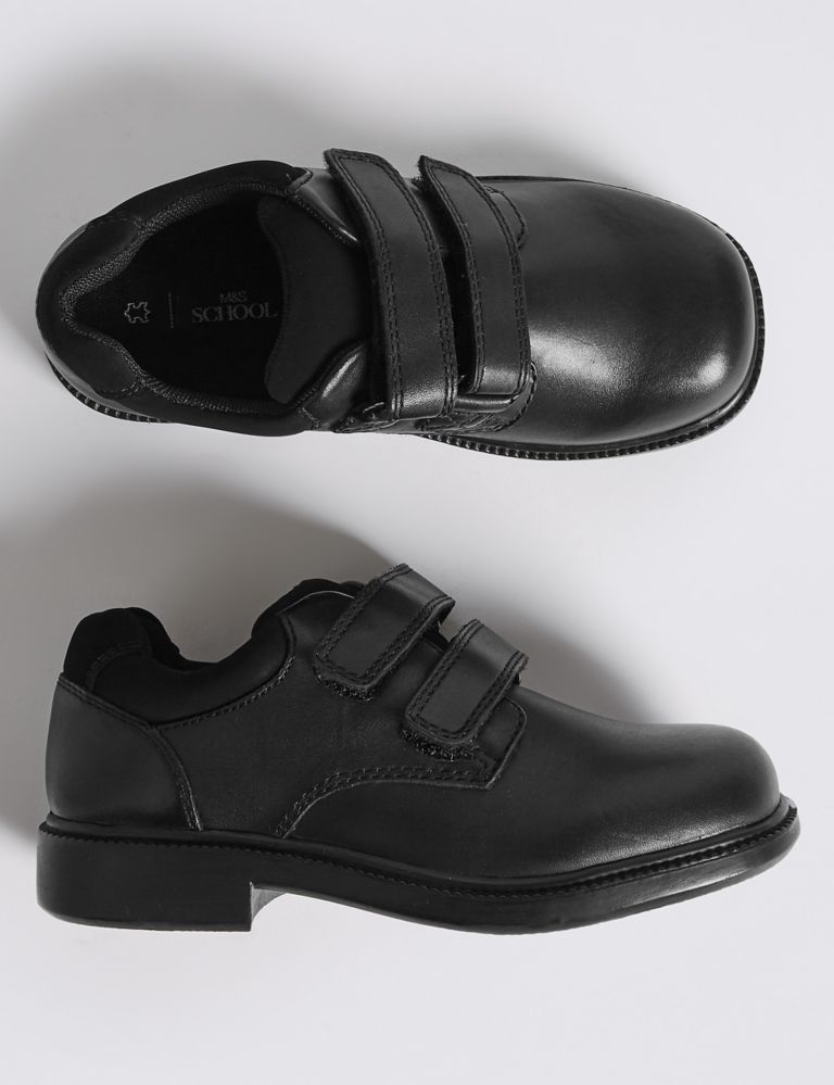 Kids' Leather School Shoes (8 Small - 1 Large) 2 of 5