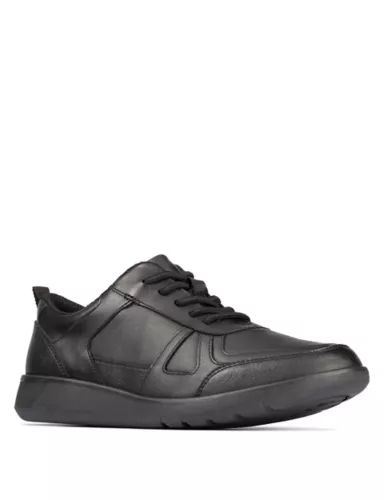 Kids' Leather School Shoes (Youth size 3-8) 1 of 5