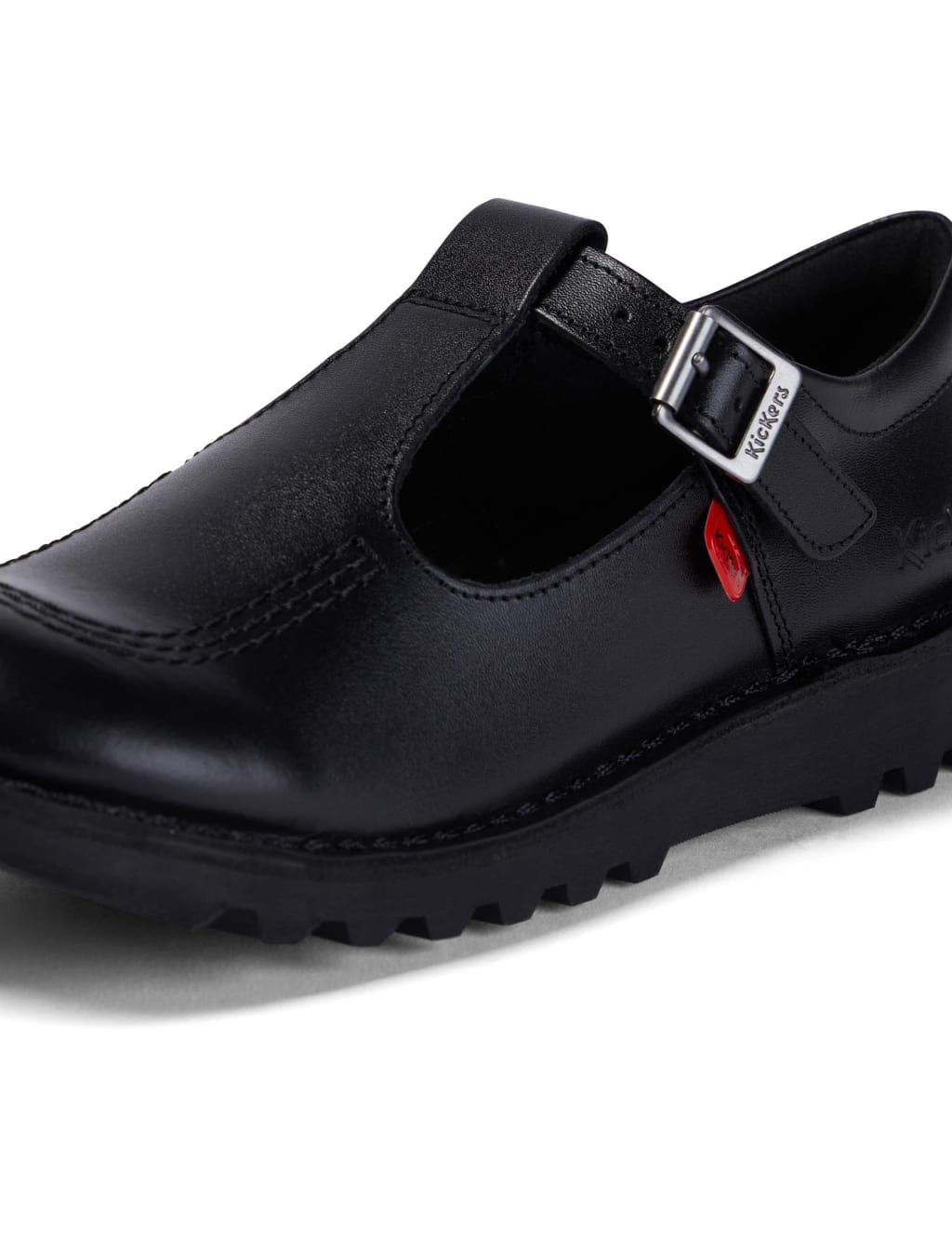 Kids' Leather School Shoes Kickers M&S
