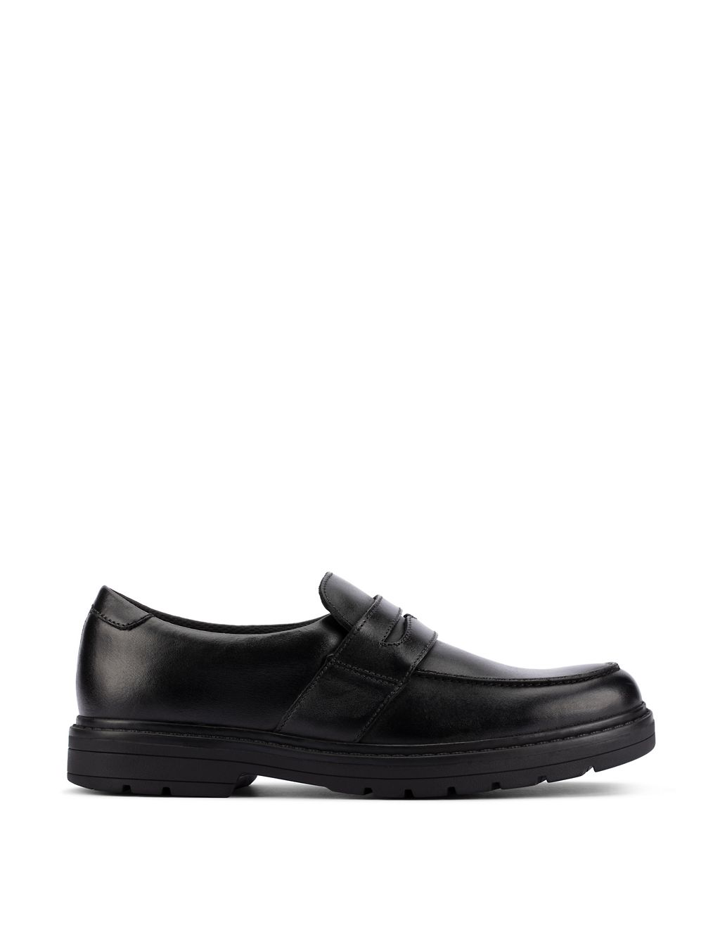 Kids' Leather Slip-On Loafers (3 Small - 7 Small) 3 of 7