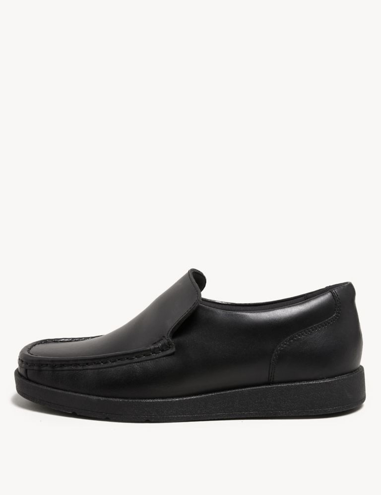 Kids' Leather Slip-on Loafer School Shoes (13 Small - 9 Large) | M&S ...