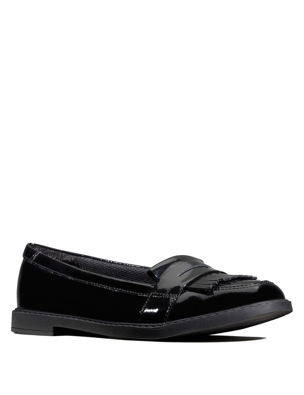 Kids' Leather Slip-on Loafers (Youth size 3-8) 3 of 5
