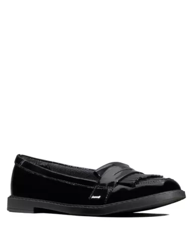 Kids' Leather Slip-on Loafers (Youth size 3-8) 1 of 5