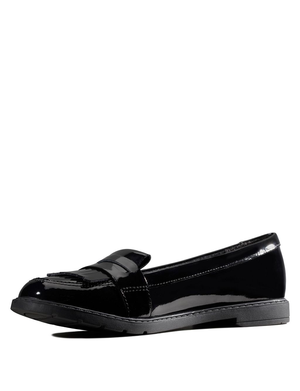 Kids' Leather Slip-on Loafers (Youth size 3-8) 4 of 5