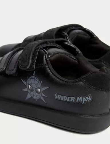 Kids' Leather Spider-Man™ Riptape Trainers (8 Small - 2 Large) 2 of 5