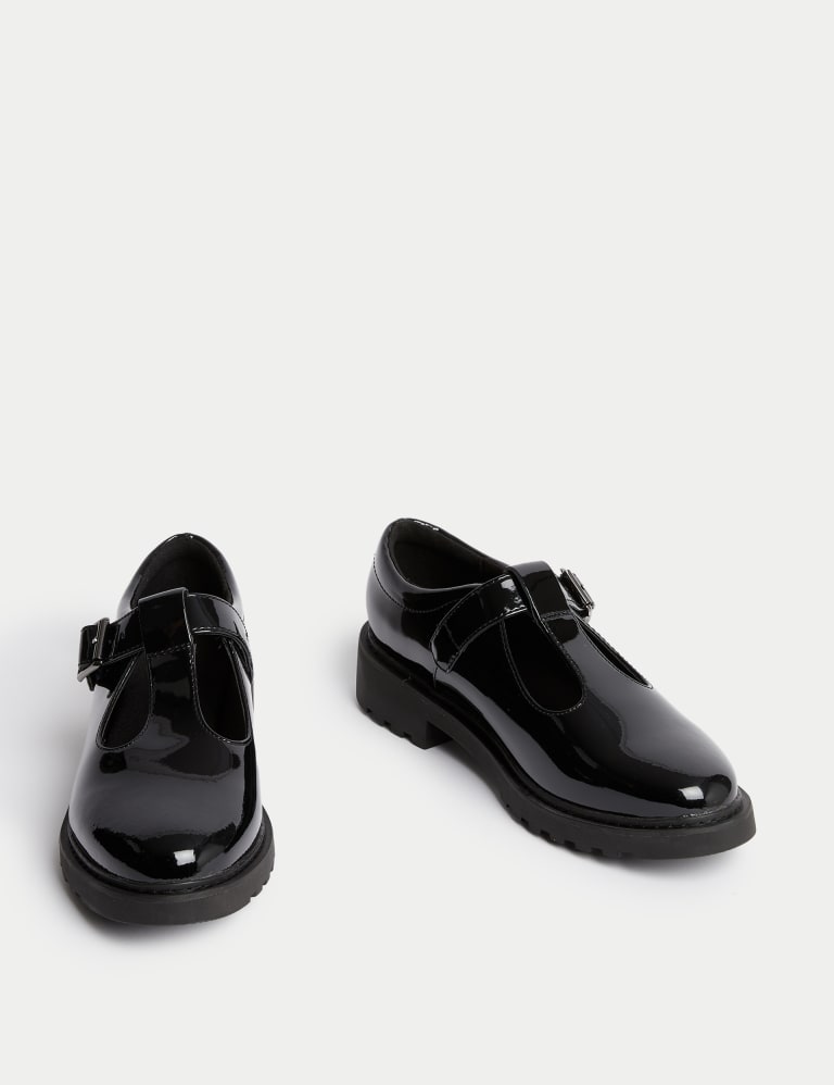 Asics leather school shoes top