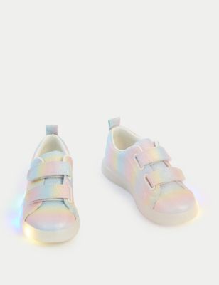 Kids' Light-up Riptape Trainers (4 Small - 2 Large) Image 2 of 4