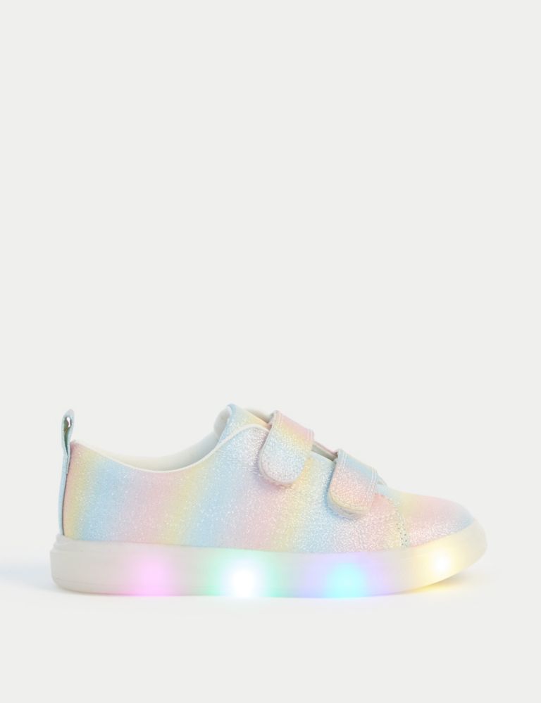 Kids' Light-up Riptape Trainers (4 Small - 2 Large) 1 of 4